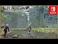 NieR: Automata - 33.5 mins of Nintendo Switch Gameplay 