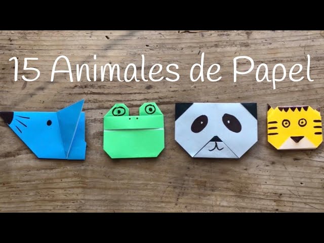 🐟 Cómo hacer un Pez de papel fácil y rápido - Origami fácil para niños y  adultos 