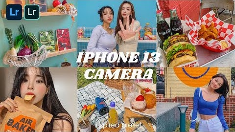 iPhone 13 Camera Inspired Lightroom Preset Filter | How To Edit Like iPhone 13 in Lightroom Mobile