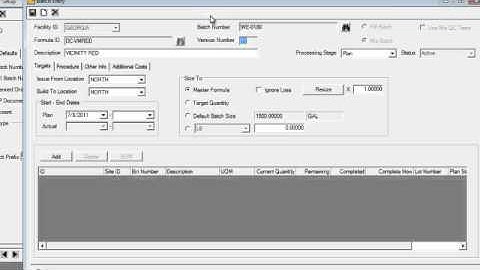 Vicinity 2.10: Separate Mix & Fill Batch Number Sequences