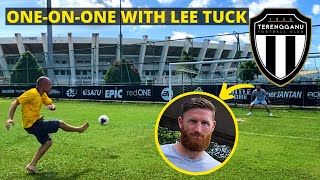 Football in Malaysia: Terengganu FC stadium tour and shoot around w/ LEE TUCK - MALAYSIA TRAVEL VLOG