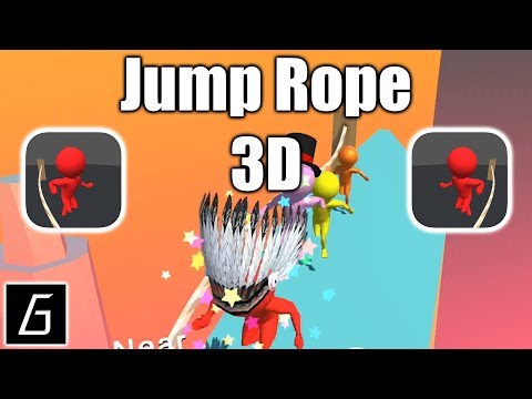 Jump Rope 3D Gameplay - First Levels 1 - 40 (iOS - Android)