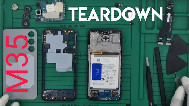 Samsung Galaxy M35 5G Teardown Disassembly Phone Repair Video