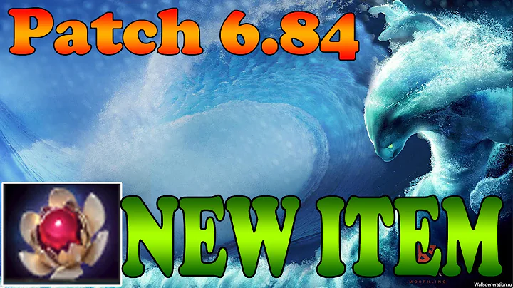Dota 2 - Patch 6.84 - New Item : Lotus Orb