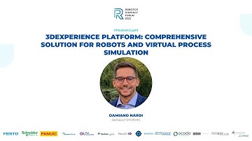 3Dexperience platform   comprehensive solution for robots and virtual process simulation