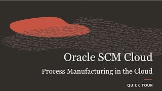 Process Manufacturing in the Cloud