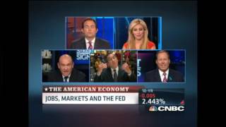 Rick Santelli, Todd Schoenberger, Steve Liesman argue with Brian Sullivan & Mandy Drury on CNBC