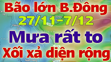 Dự báo thời tiết hôm nay và ngày mai 28/11/2025 | dự báo bão mới nhất | thời tiết 3 ngày tới