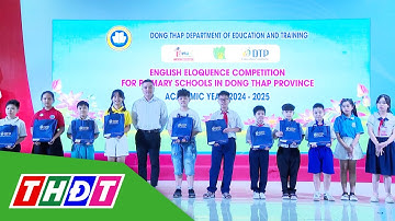 72 thí sinh tham gia Hội thi hùng biện tiếng Anh cấp tiểu học tỉnh Đồng Tháp | THDT