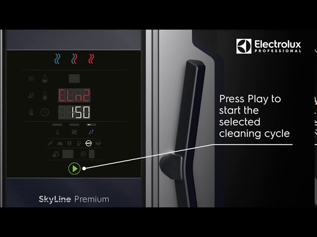 Video tutorial   SkyLine Premium and Pro Ovens – How to launch the cleaning cycle class=
