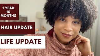 Natural Hair Talk! 1 Year 10 Months Natural, Life Update