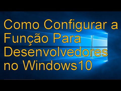 Vídeo: Para desenvolvedores windows 10?