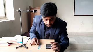 Experiment Time period is independent of Amplitude