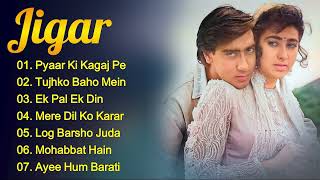 Jigar Movie All Songs Jukebox | Ajay Devgn & Karisma Kapoor
