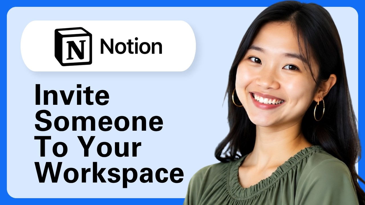How To Invite Someone To Your Notion Workspace - YouTube