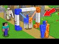 Minecraft NOOB vs PRO  NOOB USED DOUBLE LAVA WATER LASER TO TRANSFORM GOLEM Challenge 100% trolling