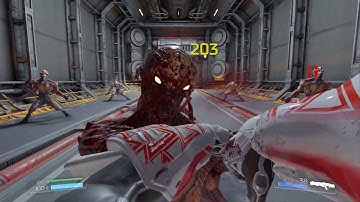 Doom Snapmap testing my custom map "Fight with your imps!" Second attempt.