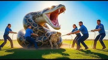 Giant Python Attacks a Cheetah — What the Brave Rescue Team Does Next Will Shock You | Animal Rescue