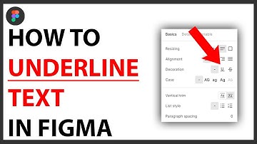 How to Underline Text in Figma [QUICK GUIDE]
