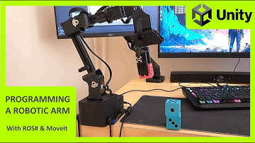 My first Unity Robotics Solution