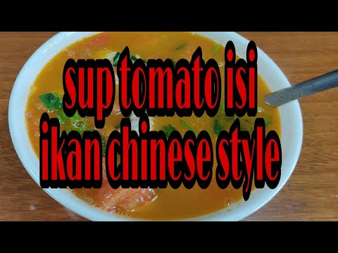 Video: Sup Tomato Sejuk Dengan Rempah