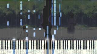 Video thumbnail of "[Naruto Shippuden] OP 15 Guren Piano Synthesia Tutorial"