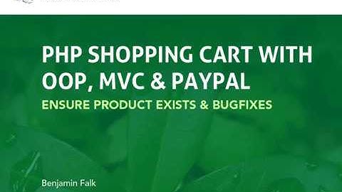 php cart oop mvc 24