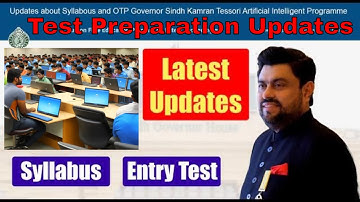 Governor Sindh Free IT Courses - Artificial Intelligence - governor sindh it course information