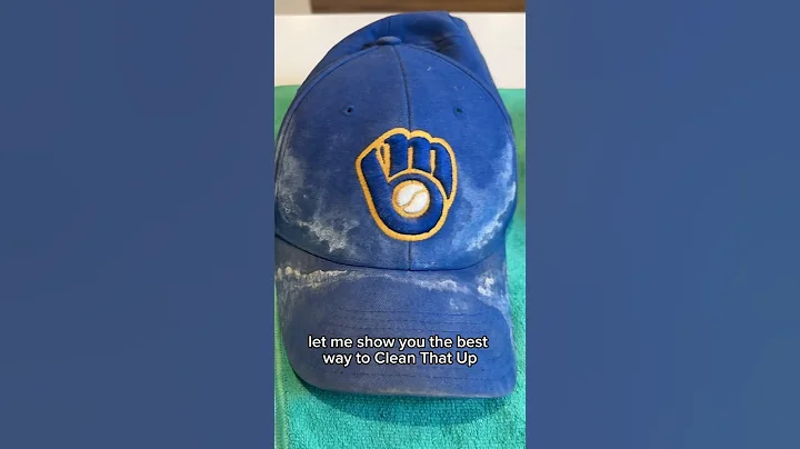 How to Clean Sweaty and Dirty Hats #howto #cleaningtips #cleaning