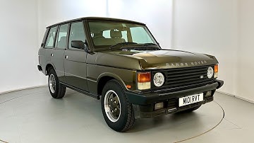 Range Rover 3.9 EFI