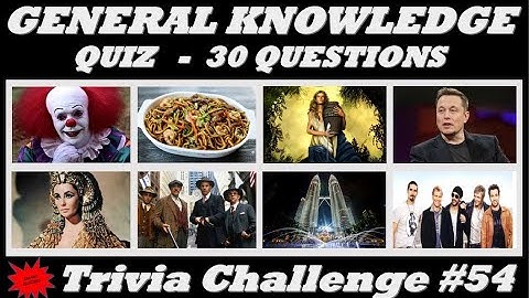 Ultimate General Knowledge Quiz 54 - Trivia Challenge! #quiz #quiztime #quizme #trivia #quizgames