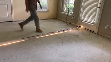 Marking High Spots For Grinding On A Concrete Floor