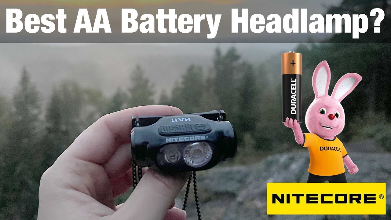 NITECORE HA11 - Best Cheap AA Battery Headlamp Headlight?