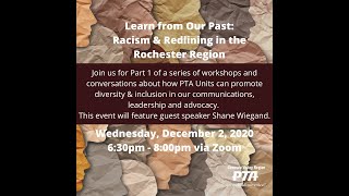 20-1202 DEI Event - Racism & Redlining in the Rochester Region. Presented by Shane Wiegand