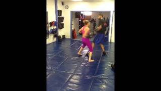 Kai's Bjj / Mma Ozone Park Destiny Quinones Pads With Joe Stacks