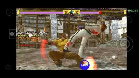 AKUMA DEATH COMBO TEKKEN 6 PSP