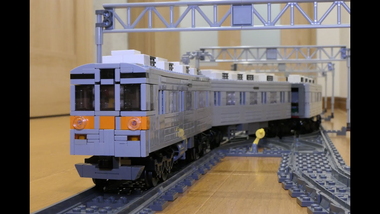 LEGO 東急8500系 大井町線 Tokyu 8500 series - YouTube