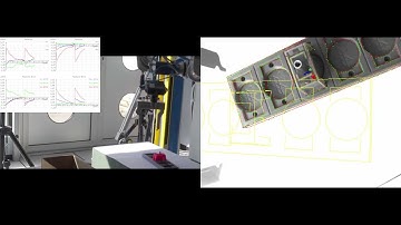 H2020 COMANOID Project - Bracket grasping using visual servoing and model-based tracking