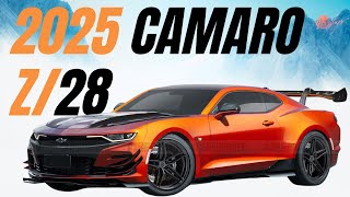 '2025 Chevy Camaro Z28: Reviving American Muscle Legends'