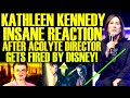 Kathleen kennedy goes out of control after acolyte director fired by disney woke star wars is trash