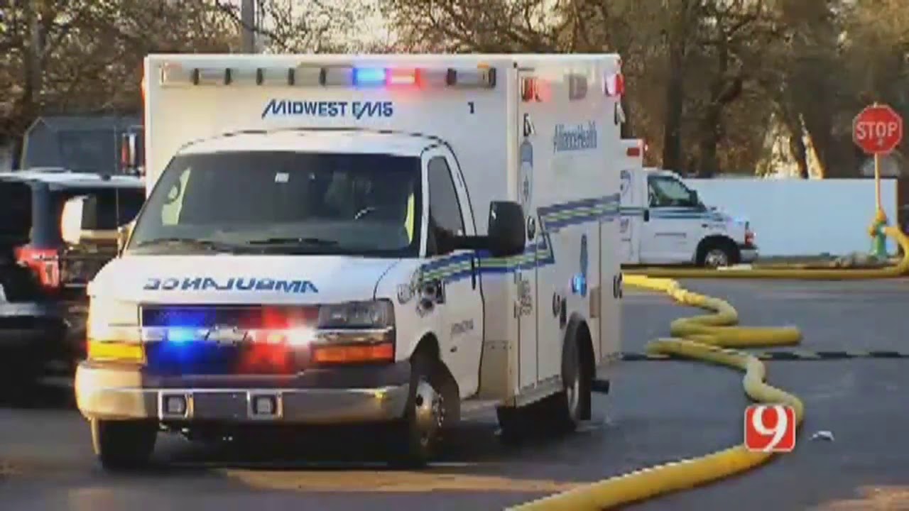 Multiple Fire Crews Knock Down Del City Apartment Fire - YouTube