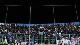 Aksi sam tuwek bersama curvasud Aremania