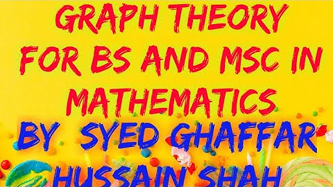Lect# 13, Disjoint Edge & Disjoint Vertex With Exmples From Graph Theory