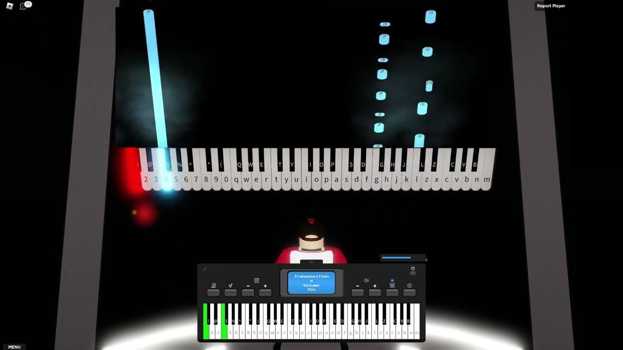 How to play the halloween theme on roblox piano youtube