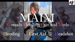 FALLOUT4 MOD I MAIM I Wounds Bleeding Pain and Meds I Tarkov Style Health System
