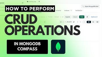 How to Use CRUD Operations in MongoDB Compass (Beginner-Friendly Guide)