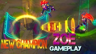 Zoe Montage Zoe Gameplay Panunu, Yuo, Anklespankin, Pants Are Dragon League Of Legends