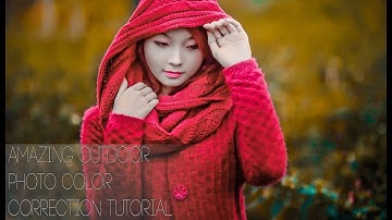 Camera Raw Quick Color Effect in Photoshop |EDIT BUZZ Production