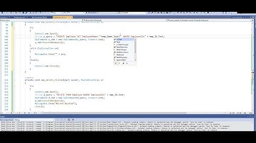 Update Data into database in WPF C#
