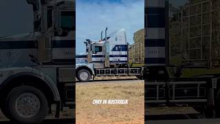 ROAD TRAIN-Only in Australia #kenworth, #Shorts,#shortsfeed #subscribe